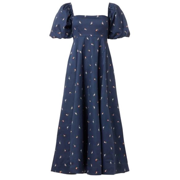 Hill House Home Dresses & Skirts - Hill House Home Matilda Dress in Navy Floral, Size XXS​